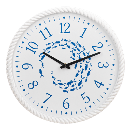 School Fish Clock